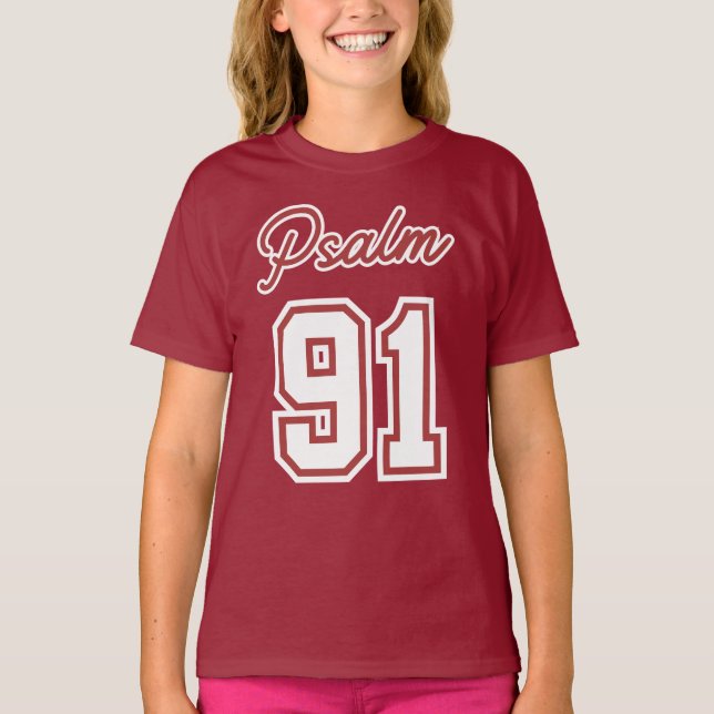 Psalm 91 t shirt (Framsida)