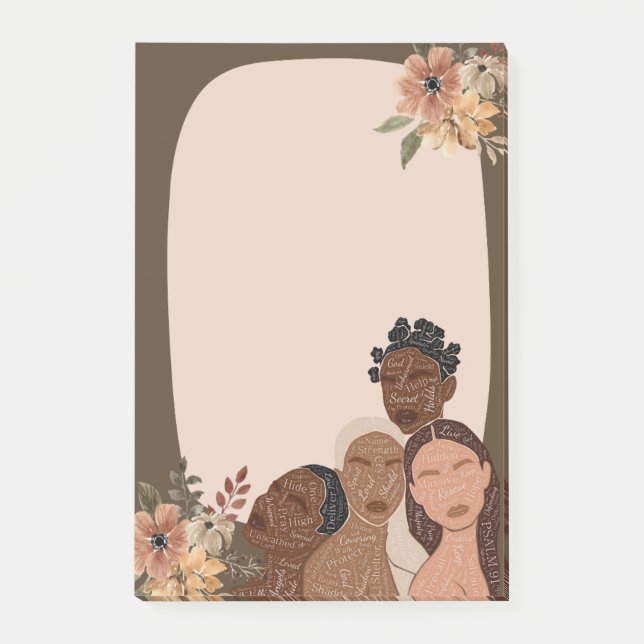 Psalm 91, TPT Black Women Sticky Post-it Block (Framsida)