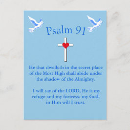 Psalm 91 vykort