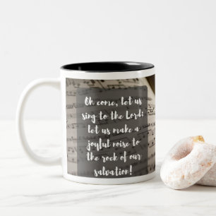 Psalm 95:1 Mugg