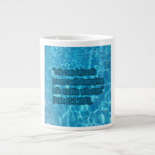 Psalm 95:2 WEBU Mugg Jumbo Mugg