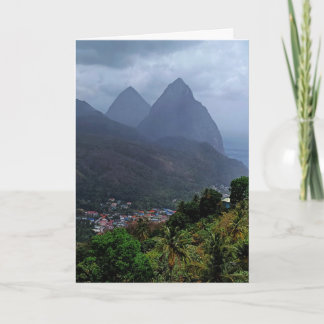 Psalm 95:3-5 Blank Folded Greeting Card Kort