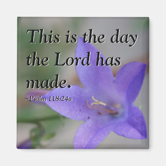 Psalm Flower Magnet