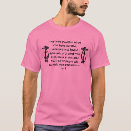 Psalm Philippians biblical quote T Shirt