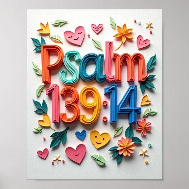 Psalm Poster (Framsidan)