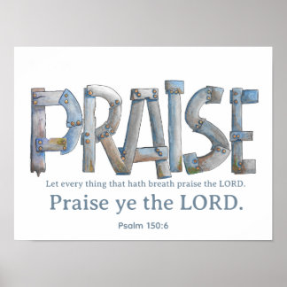 Psalm Praise Poster
