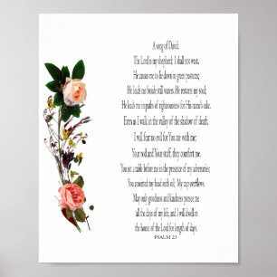 Psalm, Ro, Värde Poster Pappert (projektionsyta)