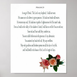 Psalm, Rosblomma, Värdeaffischpapper (Matta) Poster