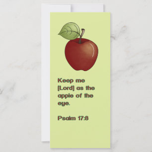 Psalmäpple från bokmärket öga