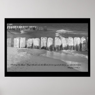 Psalms106:1affisch Poster