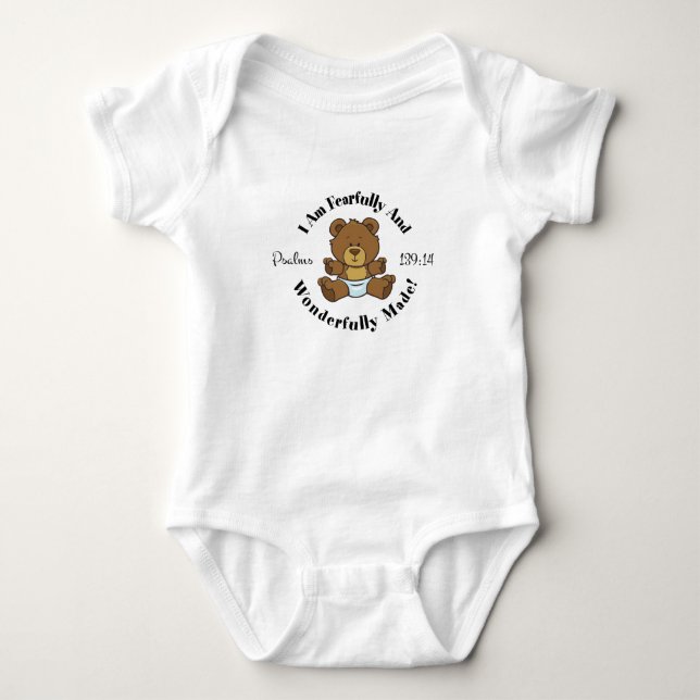 Psalms139:14design Tee (Framsida)
