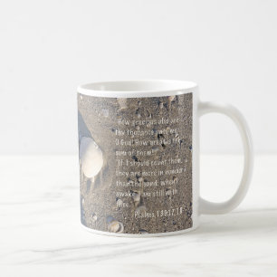 Psalms139:17 - 18, snäckaversion kaffemugg