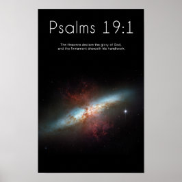 Psalms 19:1 Poster