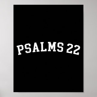 Psalms 22  poster