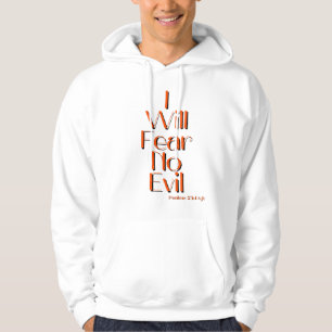 Psalms 23:4 Bible Verse Quote Manar Hoodie