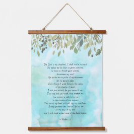 Psalms 23 Eucalyptus & Watercolor