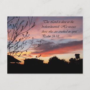 Psalms 24:18 Psalms-vykort Vykort