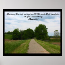 Psalms 25:5 Poster