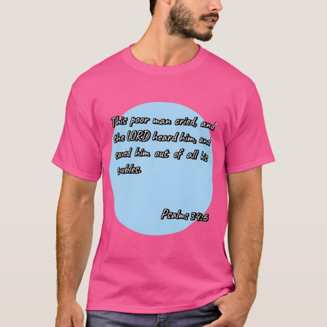 Psalms 346 t shirt (Framsida)