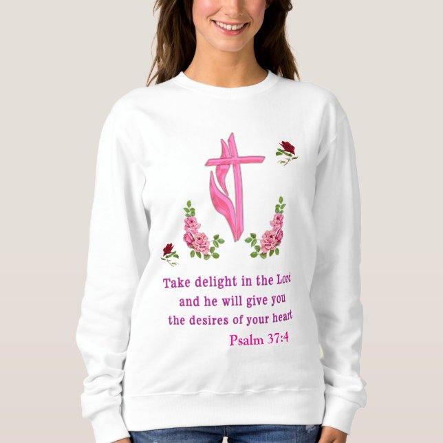 Psalms 37:4 t shirt (Framsida)