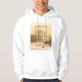 Psalms 46:10 KJV Var Still Kristet Bibelvers Hoodie
