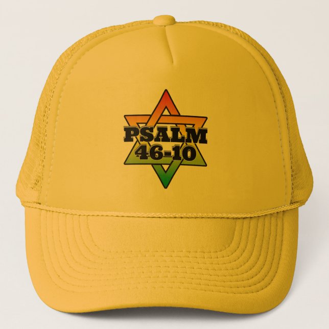 Psalms 46-10 Trucker Cap Keps (Framsida)