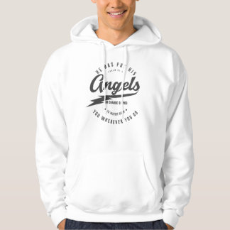 Psalms 91:11 Manar Christian Apparel Hoodie