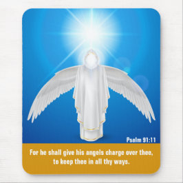 Psalms 91:11 Mousepad Musmatta