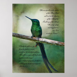 Psalms 91:1-4-inspirerande Poster
