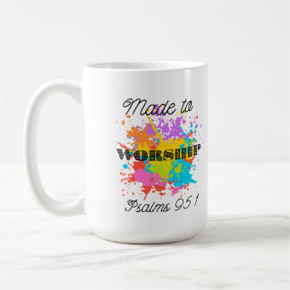 Psalms 91:1 Bible Verse T-Shirt - made to Worship Kaffemugg