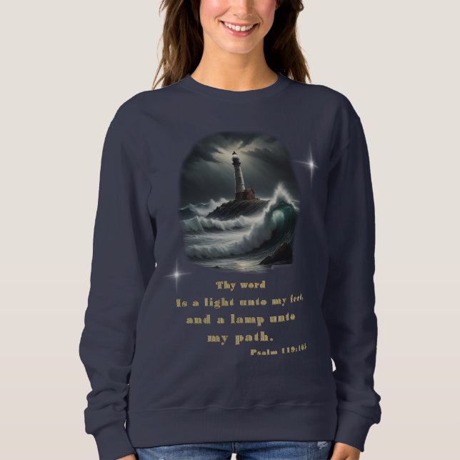 Psalms Bible verse T Shirt (Framsida)
