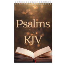 Psalms Bible Verses Collection Wall Calendar Kalender