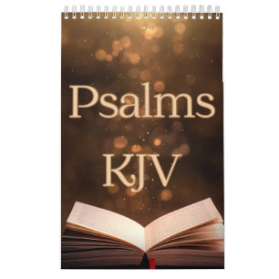Psalms Bible Verses Collection Wall Calendar Kalender