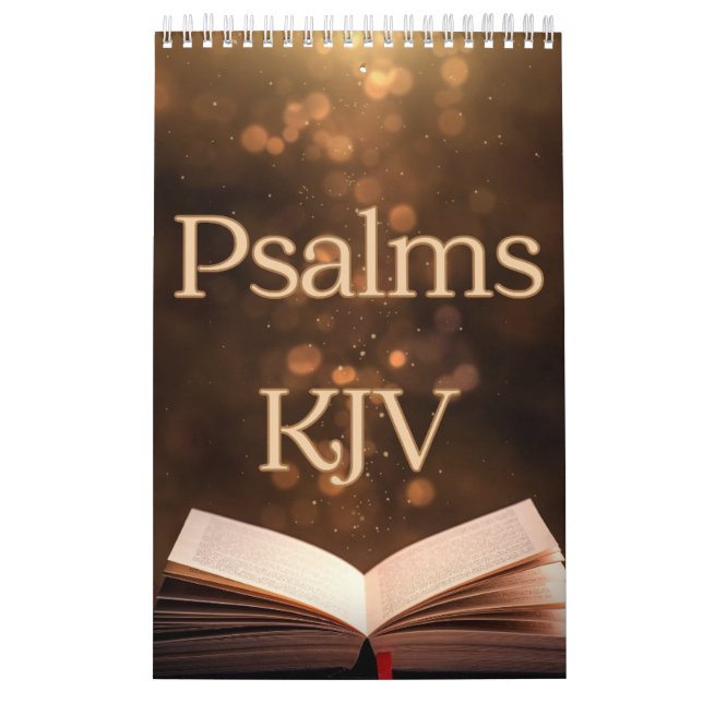 Psalms Bible Verses Collection Wall Calendar Kalender (Omslag)