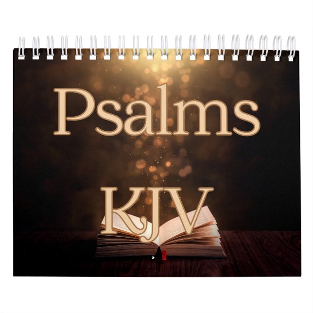 Psalms Bible Verses Collection Wall Calendar Kalender (Omslag)
