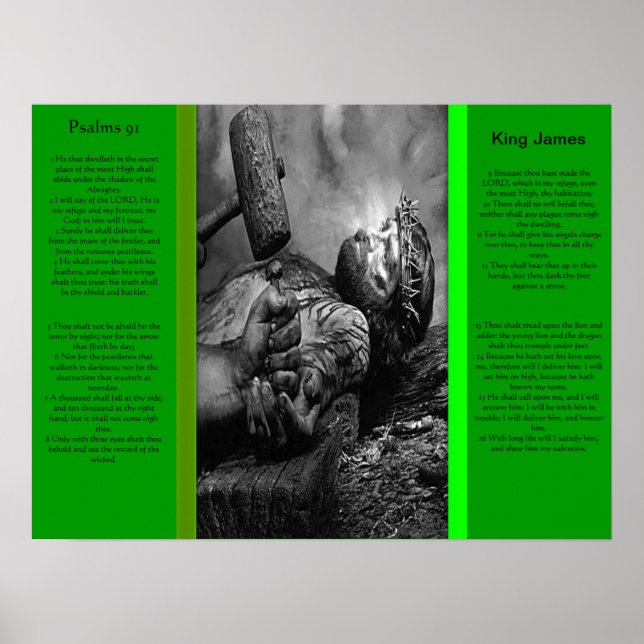 Psalms kapitel 91 Poster 4 (Framsidan)