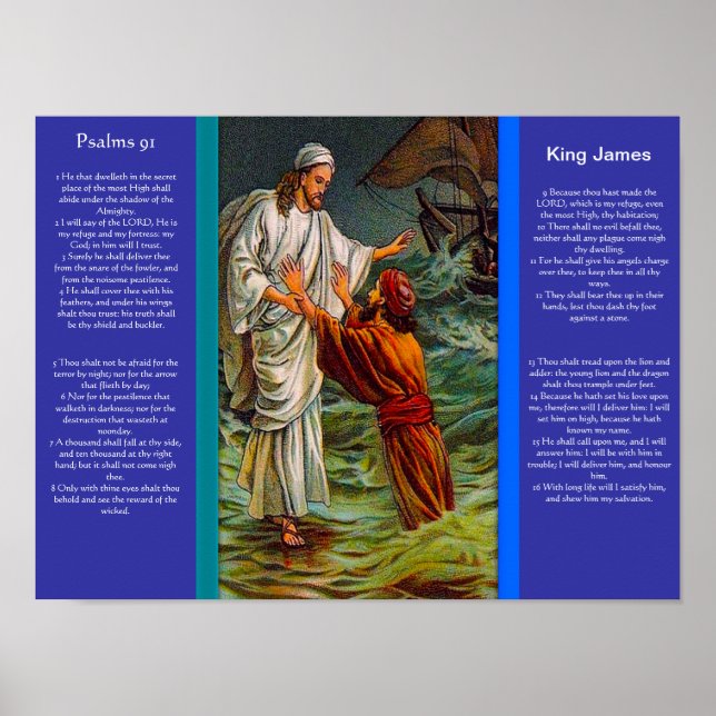 Psalms kapitel 91 Poster 6 (Framsidan)