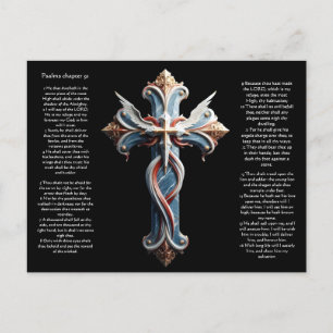 Psalms kapitel 91 vykort