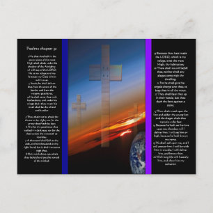 Psalms kapitel 91 vykort