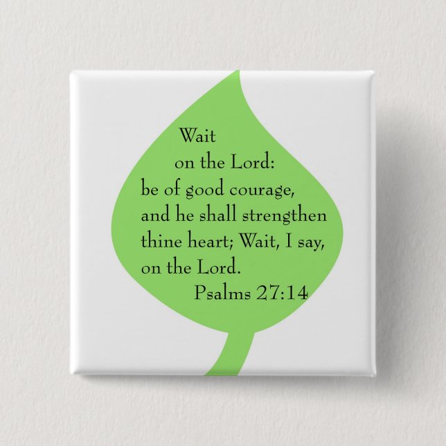 Psalms som 27-14 förstärker, knäppas knapp (Framsida)