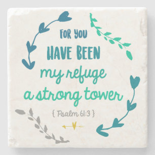 Psalms Strong Torn Christian Bible Verse Wandan Stenunderlägg