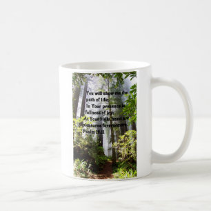 Psalmväg av liv kaffemugg
