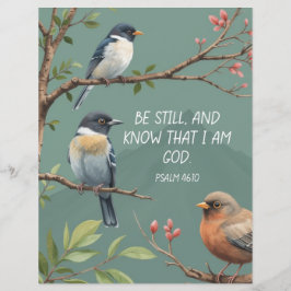 Psaltaren 46:10 Kristet bibelvers bild