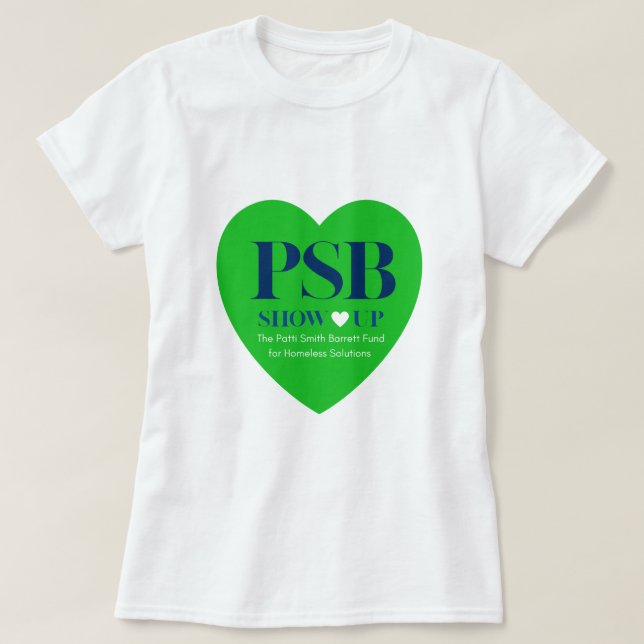 PSB Dam Show Up T-Shirt (Design framsida)