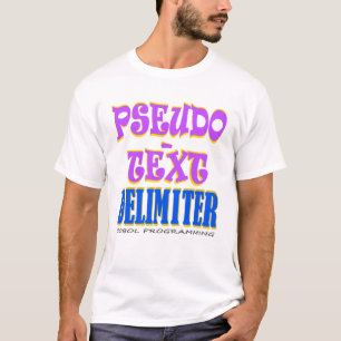 Pseudo-Text-avgränsare i Cobol-programmering T Shirt