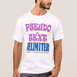 Pseudo-Text-avgränsare i Cobol-programmering T Shirt