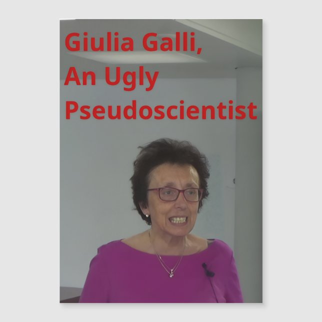 Pseudovetenskapsman Galli Magnetic Card (Framsida)