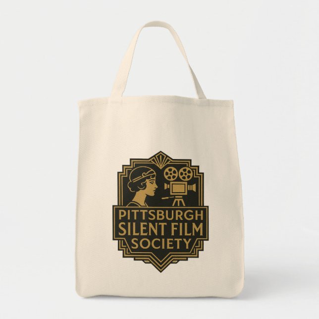 PSFS New Logo Tote Bag Tygkasse (Framsidan)