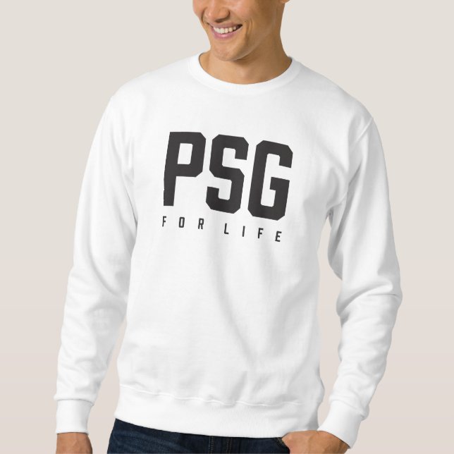 PSG For Life Lång Ärmad Tröja (Framsida)