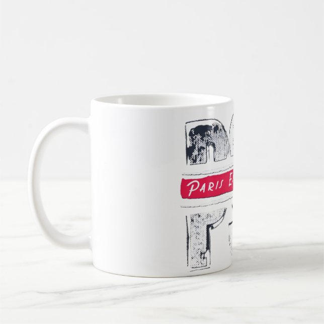 PSG París Saint Germain  Kaffemugg (Vänster)